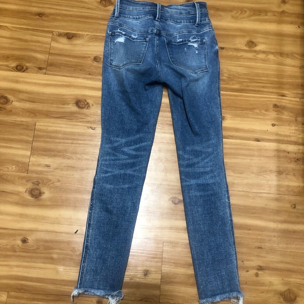 Flying Monkey Jeans Womens 23 Blue Skinny - Picture 7 of 7